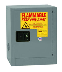 Justrite 1900X Bench Top Flammable Liquid Cabinet 1 Shelf 1 Door Self Close, 2 Gallon