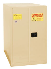 Justrite 1928X One Drum Horizontal Safety Cabinet 55 Gallon 2 Door Manual Close