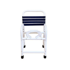 Mor-Medical 18" Infection Control Bariatric Commode Chair, 310 lb Capacity