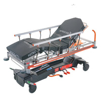 Nitrocare Breeze SD15 Transport Hospital Stretcher with Hydraulic Lift and 5th-Wheel Steering