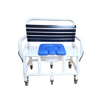 Mor-Medical 34" Bariatric Drop Arm Commode Chair, 710 lbs Capacity