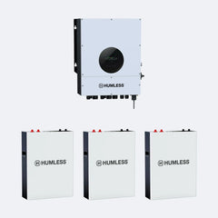 Humless IP65 Wall-Mountable Batteries with 6kW Universal Inverter