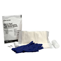 First Aid Only Hema-Seal Bloodstopper Trauma Dressing, 1 Per Bag(Pack of 75)