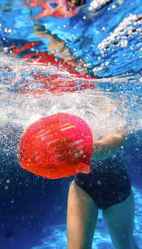 Hydrorevolution Aqualogix, Medium Resistance, Training Bells, Pink — for Aquatic Therapy in Clinical and Institutional Care