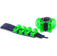 Hydrorevolution Aqualogix, Low Resistance, Training Fins, Green — for Aquatic Therapy in Clinical and Institutional Care