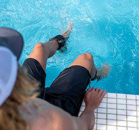 Hydrorevolution Aqualogix, Medium Resistance, Training Fins, Smoke — for Aquatic Therapy in Clinical and Institutional Care