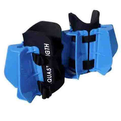Hydrorevolution Aquastrength, High Resistance, Training Fins, Blue — for Aquatic Therapy in Clinical and Institutional Care