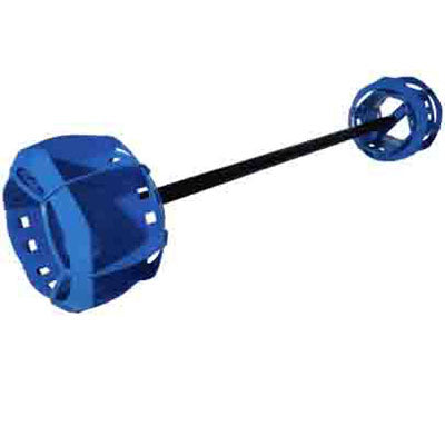 Hydrorevolution Aquastrength, Medium Resistance, Training Barbell, Blue — for Aquatic Therapy in Clinical and Institutional Care