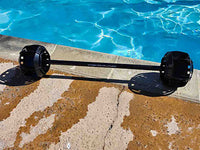 Hydrorevolution Aquastrength, Medium Resistance, Training Barbell — for Aquatic Therapy in Clinical and Institutional Care