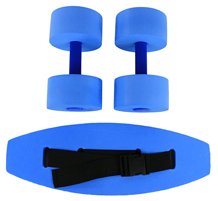 CanDo aquatic exercise kit, (jogger belt, hand bars) small — for Aquatic Therapy in Clinical and Institutional Care