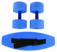 CanDo aquatic exercise kit, (jogger belt, hand bars) small — for Aquatic Therapy in Clinical and Institutional Care