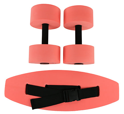 CanDo aquatic exercise kit, (jogger belt, hand bars) small — for Aquatic Therapy in Clinical and Institutional Care