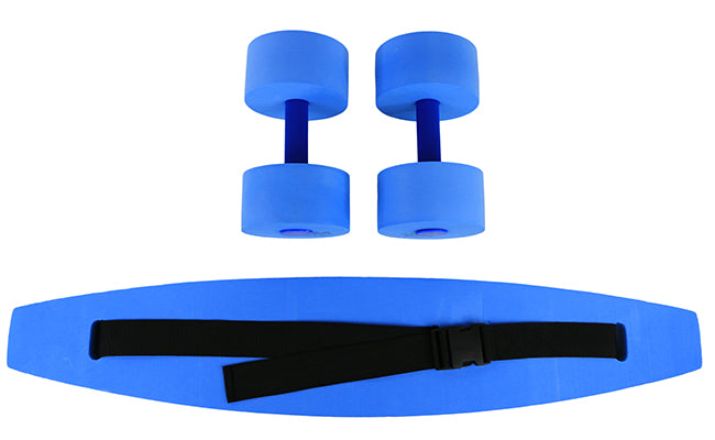 CanDo aquatic exercise kit, (jogger belt, hand bars) small — for Aquatic Therapy in Clinical and Institutional Care