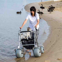 Wheeleez All-Terrain Beach Rollator — for Safe and Supported Mobility