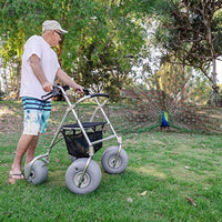 Wheeleez All-Terrain Beach Rollator — for Safe and Supported Mobility