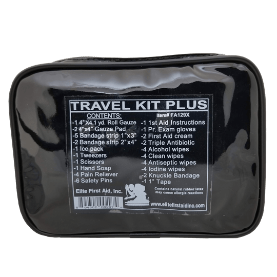Elite First Aid Travel Plus First Aid Kit - Compact Emergency Response Solution