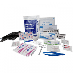 Elite First Aid Travel First Aid Kit in a Reclosable Bag