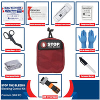 Cubix Safety STOP THE BLEED Premium (NuStat) with SAMXT