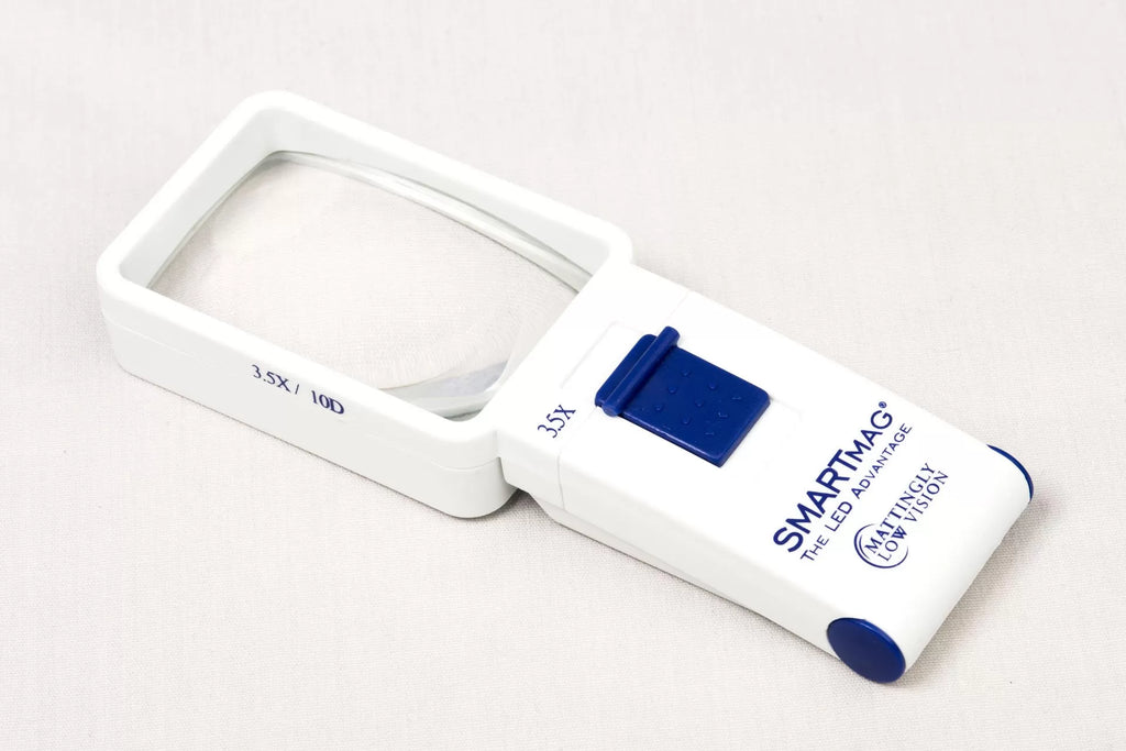 Walters MH35LEDST Mattingly SmartMag 3.5X Brilliant LED Straight Lens Hand-Held Magnifier