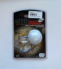 Walters M585015 Coil Visual Tracking Stand Magnifier (Blue) Round 50mm