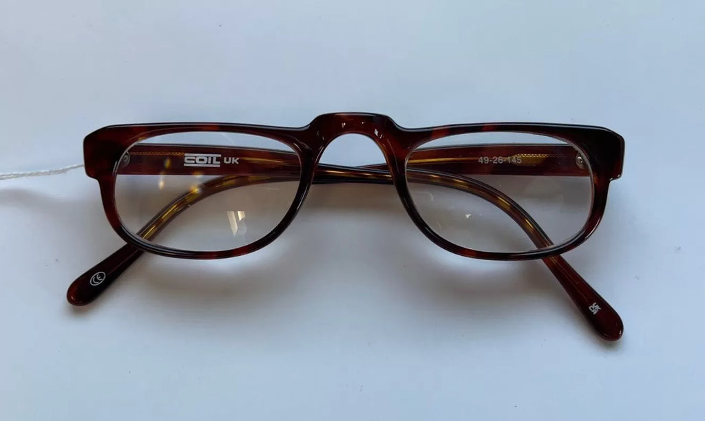 Walters S4165 Coil Prismatic Spectacle +12.00D Brown 49mm Half-Eye