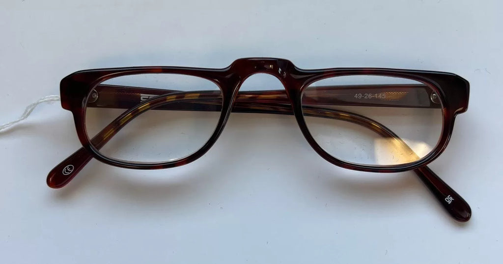 Walters S4149 Coil Prismatic Spectacle +4.00D Brown 49mm Half-Eye