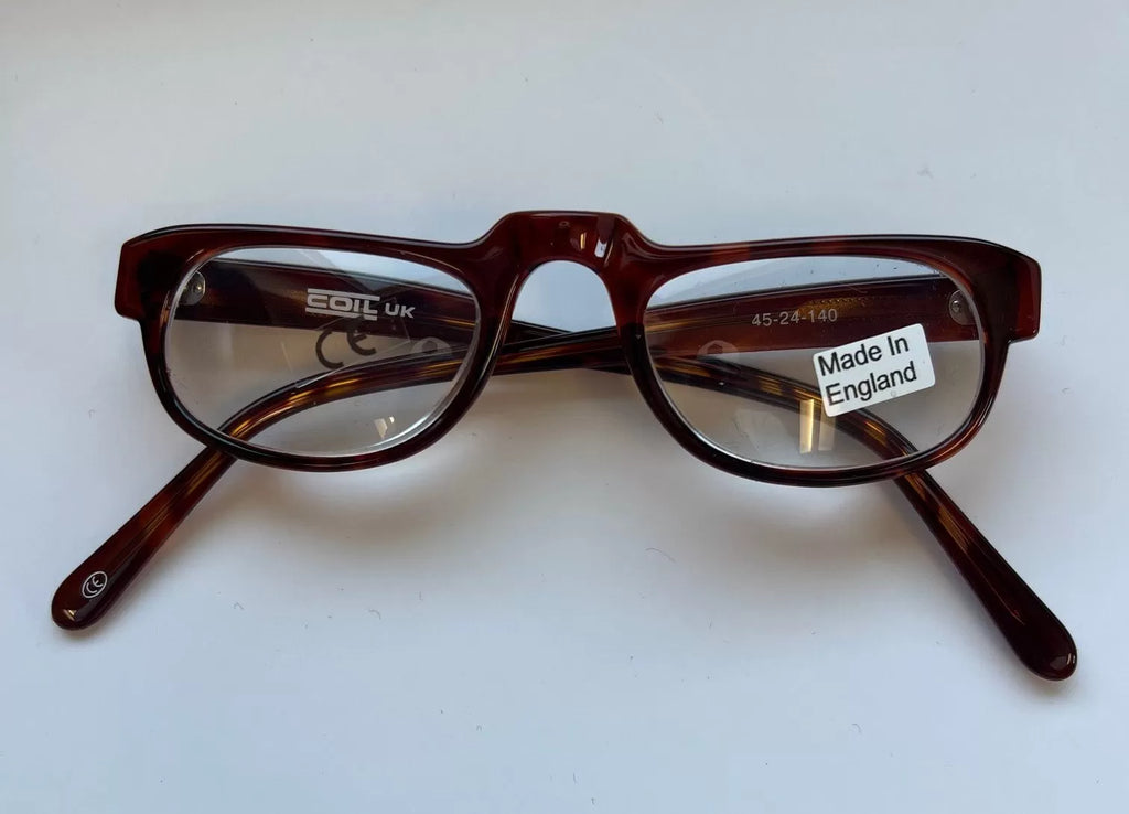 Walters S4162 Coil Prismatic Spectacle +12.00D Brown 45mm Half-Eye