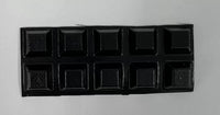 Walters N1*5007 Small Flat Square Black Bump Dots (20)