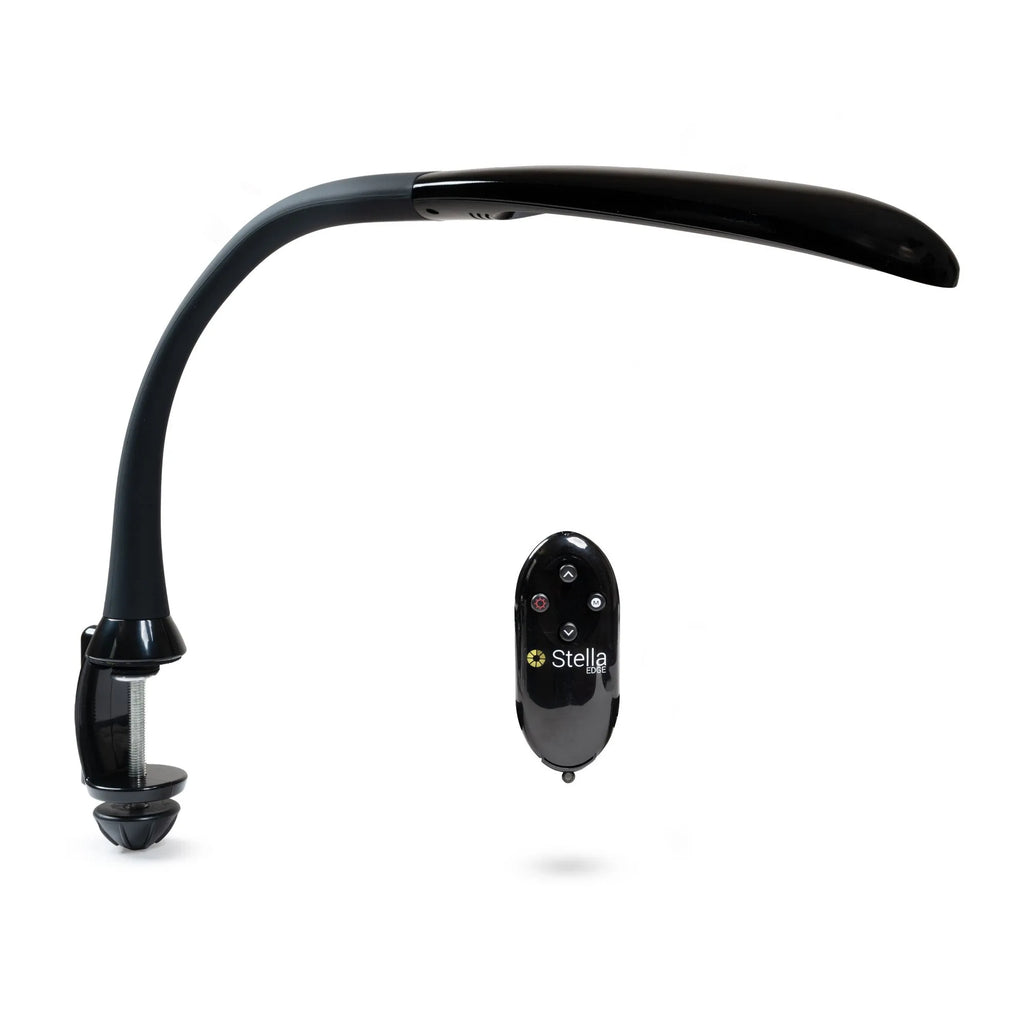 Walters LAMPSTELLACB Stella LED Clamp Lamp in Black