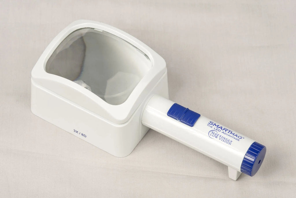 Walters MS3LLED(5MM) Mattingly SmartMag 3X LED Stand Magnifier (100X75) (5MM)