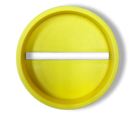 Walters MLGM89BASERLY Magnabrite 89mm Reading Line Guide Base - Yellow