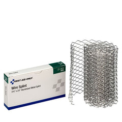 First Aid Only 3 3/4" x 24" Aluminized Metal Wire Splint