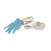 First Aid Only CPR First Aid Kit Includes 5 Piece CPR Microshield, Gloves, and Antiseptic Wipes Kit