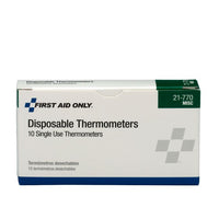 First Aid Only Disposable Thermometers (Pack of 50)