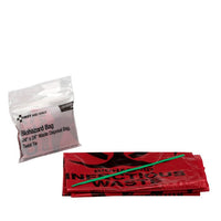 First Aid Only Biohazard Bag with Tie (Pack of 150)