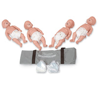 Heartsmart Simulaids 4 pack Sani-Baby with Carry Bag