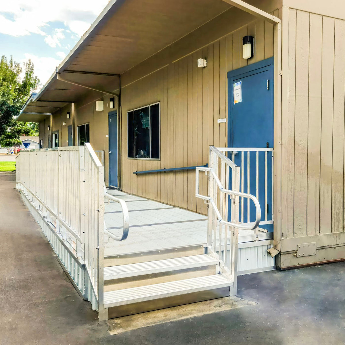 Rampit USA 48" Wide United Series Commercial Ramp | Heavy-Duty Modular Access System - Rescue Supply