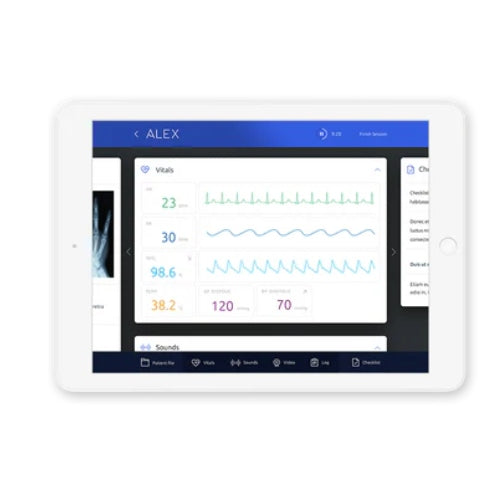 Life/form AXEL Patient Simulator – Advanced AI-Driven Patient Simulation Manikin for Clinical Communication and Technical Skills Training
