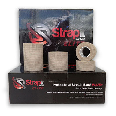 Strapit Elite, Professional Stretchband Plus, 2 in x 5 yds (unstretched) — for Athletic Taping and Joint Support