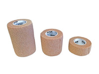 Strapit Professional Cohesive Bandage LF, 2 in x 11 yds, Box of 12 — for Athletic Taping and Joint Support