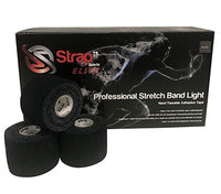 Strapit Stretchband Lite, Hand Tear EAB, 2 in x 7.5 yds, Box of 24 — for Athletic Taping and Joint Support