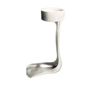 CanDo Drop-foot brace, polypropylene, right, medium M 6-8 — for Ankle in Clinical and Institutional Care