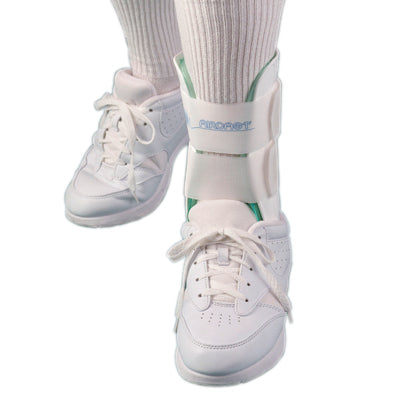 AirCast Air Stirrup Ankle Brace 02A Standard, large, left — for Ankle in Clinical and Institutional Care
