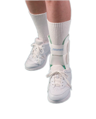 AirCast Air Stirrup Ankle Brace 02A Standard, large, left — for Ankle in Clinical and Institutional Care
