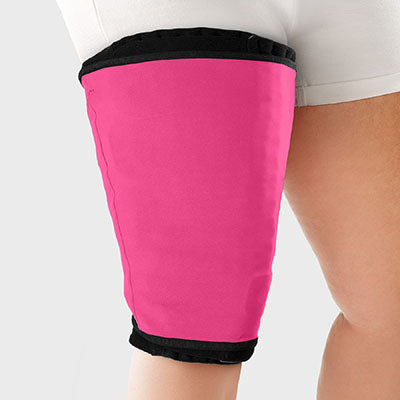 L&R Tribute Wrap, Sleep Sleeve Knee to Thigh (LE-DG), Small, Long, Raspberry — for Compression Garments in Clinical and Institutional Care