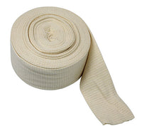CanDo Cotton Tensitube - 2.5" width - 11 yard roll - Size B - Natural/Beige — for Electrotherapy Pain Management