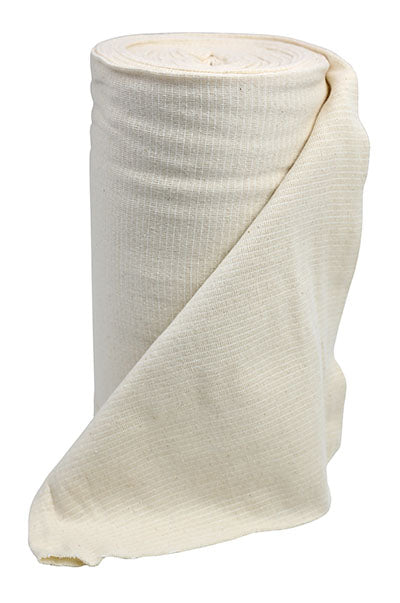 CanDo Cotton Tensitube - 12.75" width - 11 yard roll - Size M - Natural/Beige — for Electrotherapy Pain Management