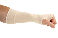 CanDo Cotton Stockinette Liners without Thumbs Natural Pack of 10 — for CanDo Support Liners in Clinical and Institutional Care