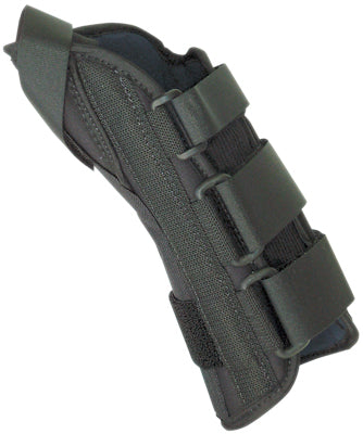 Sroufe 8" soft wrist splint right, x-small, 5-6.5" with abducted thumb — for Splinting and Support Care