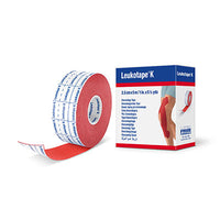BSN Medical Leukotape K, 1" x 5.5 yd, Pack of 5 — for Athletic Taping and Joint Support
